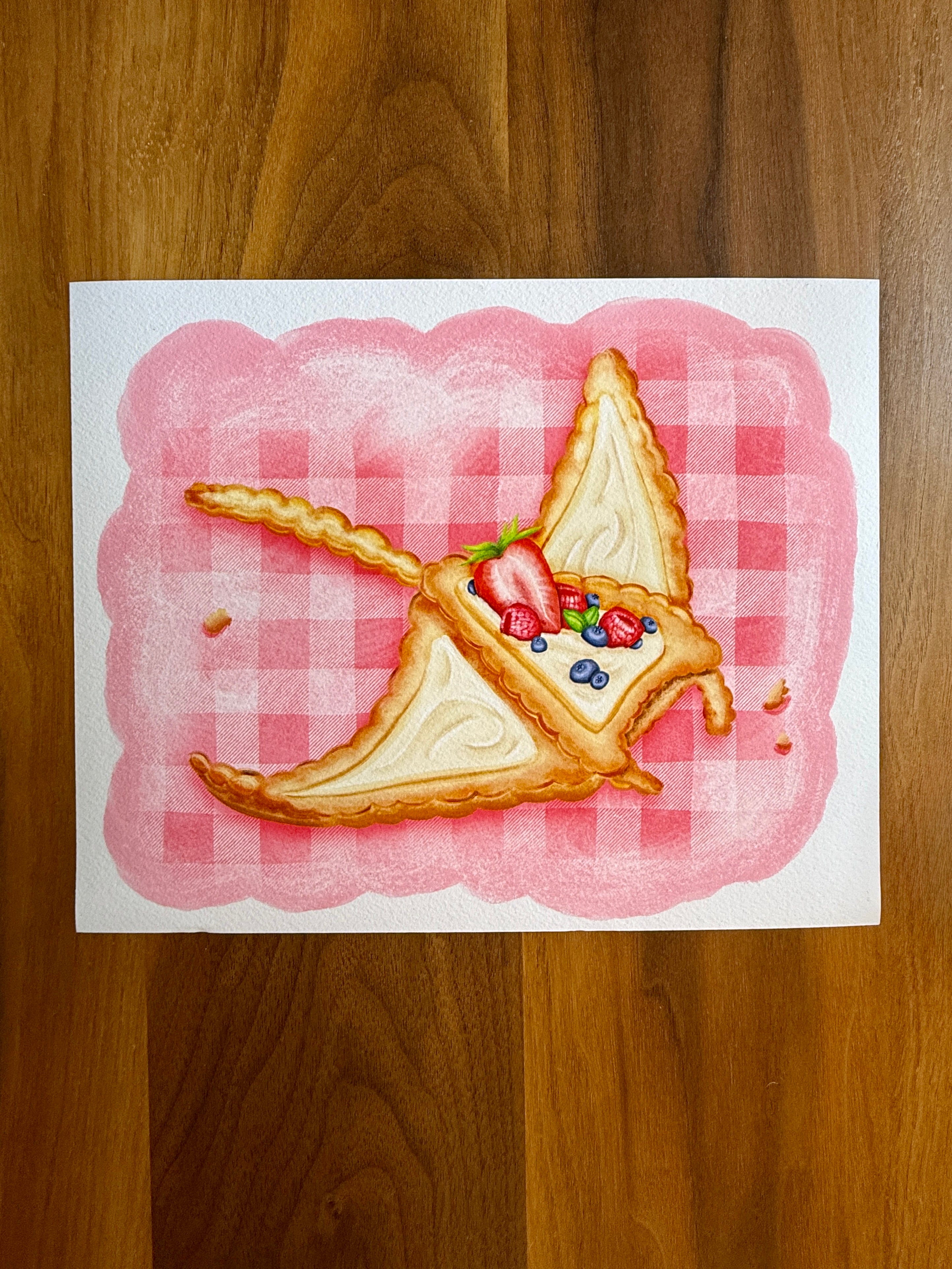 Marnie the Manta Ray 8x10 Art Print