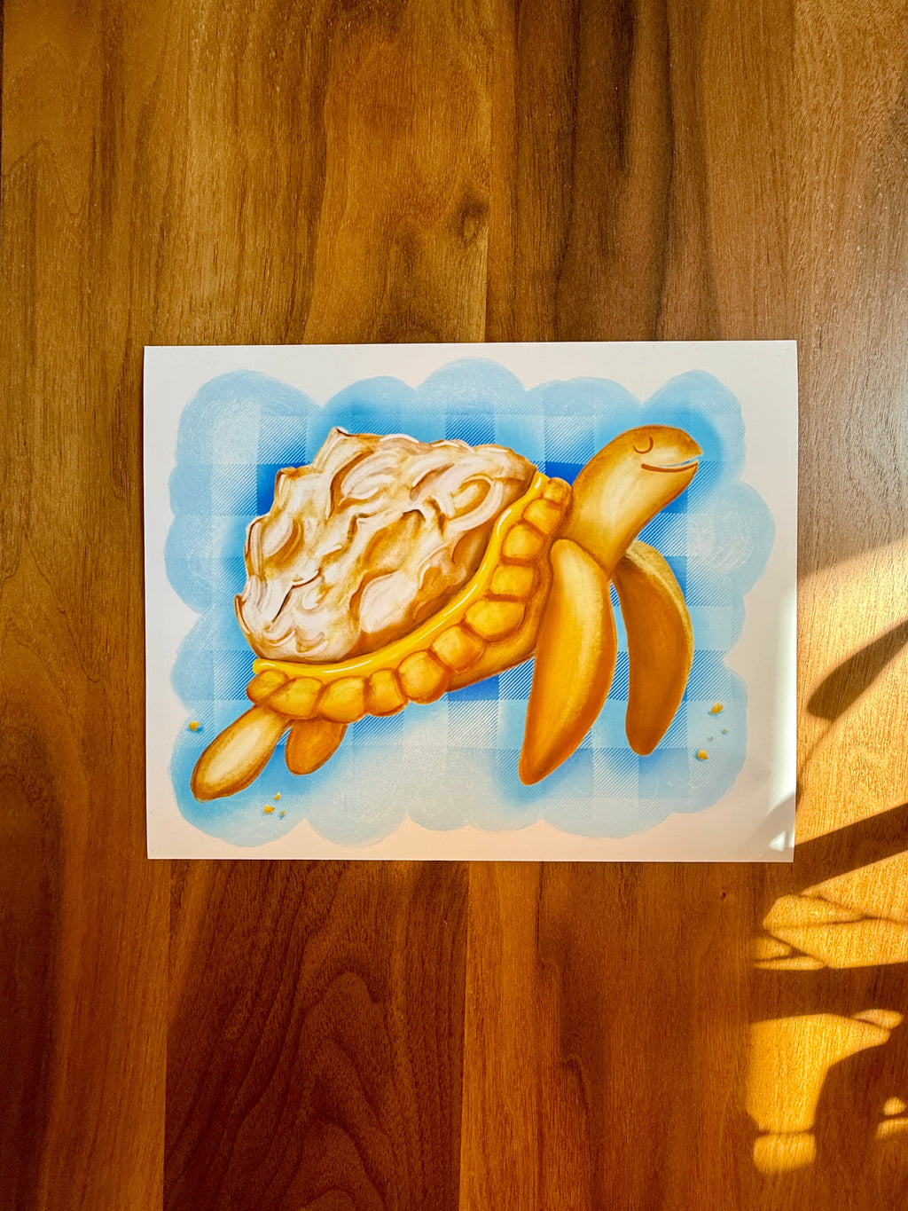 Tilly the Turtle 8x10 Art Print