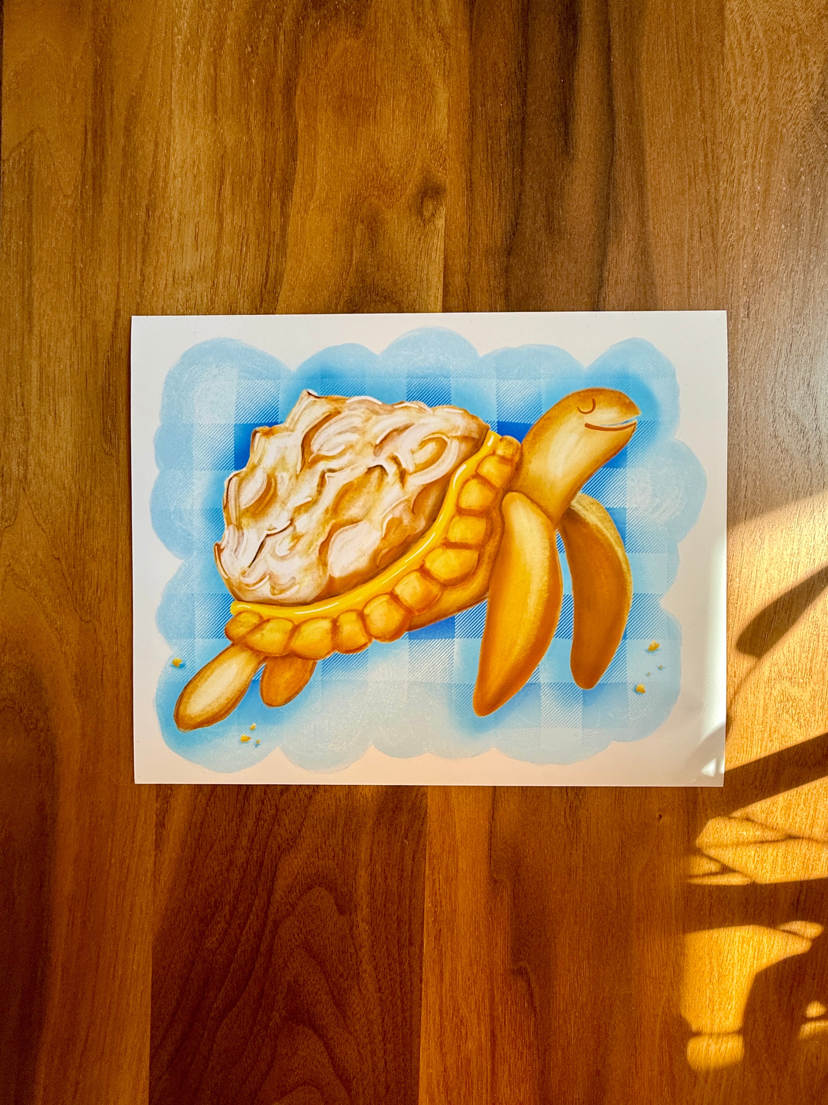 Tilly the Turtle 8x10 Art Print